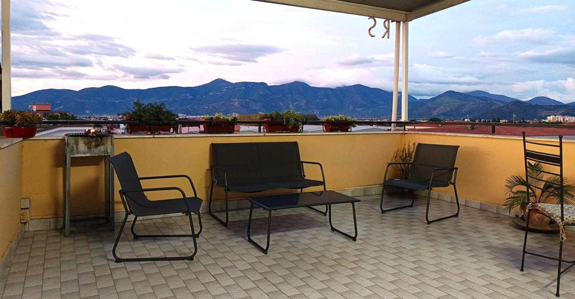 Вилла Palazzo Di Donna Panoramic Terraces And Private Parking Strategic To Amalfi Coast, Pompei, Napoli Sant'Egidio del Monte Albino Экстерьер фото