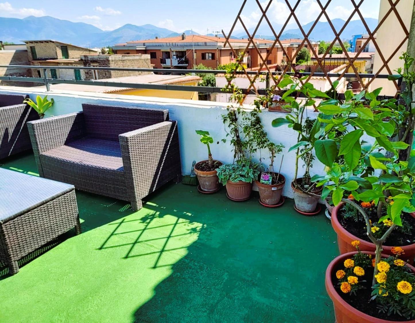 Вилла Palazzo Di Donna Panoramic Terraces And Private Parking Strategic To Amalfi Coast, Pompei, Napoli Sant'Egidio del Monte Albino Экстерьер фото