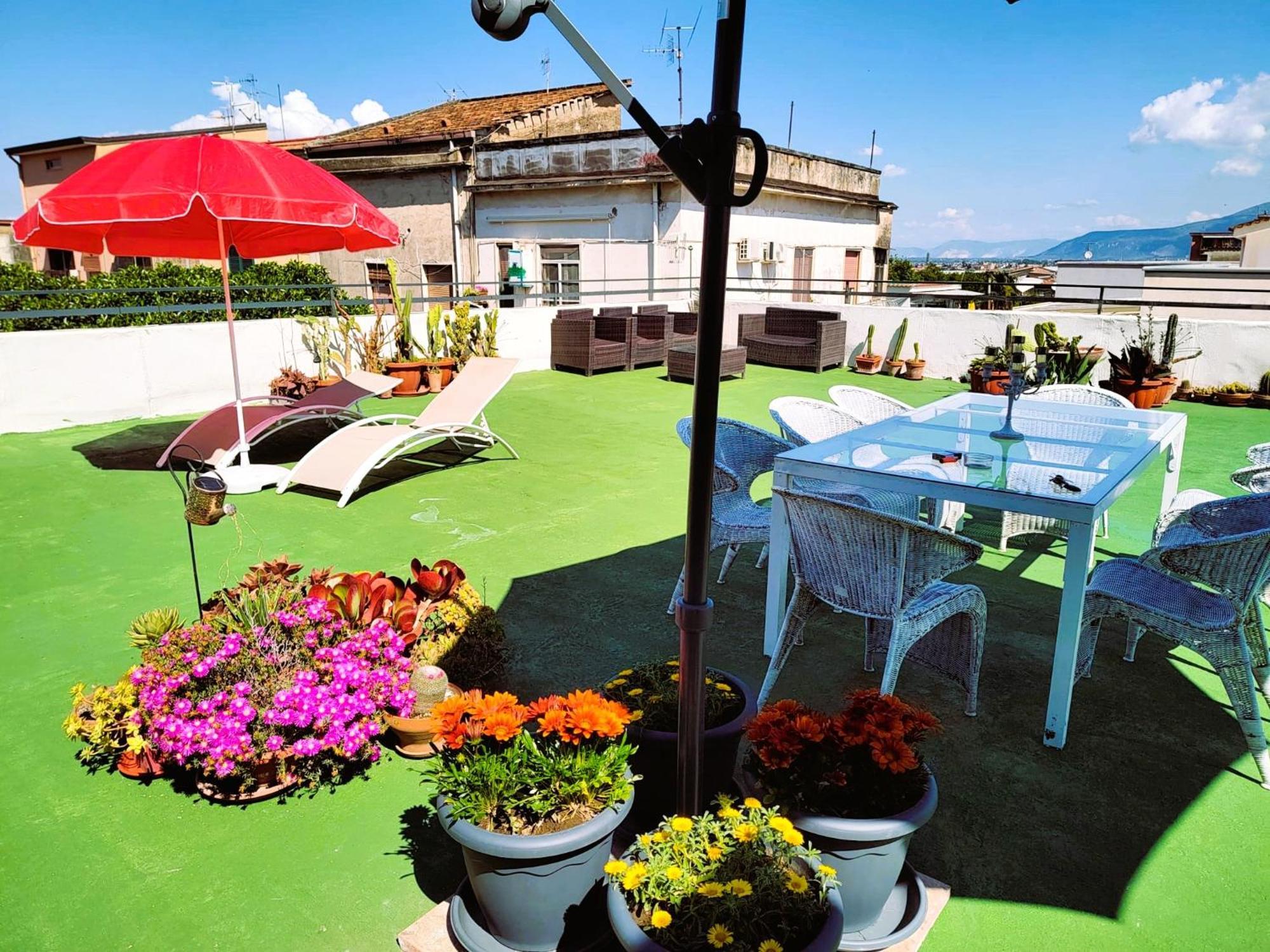 Вилла Palazzo Di Donna Panoramic Terraces And Private Parking Strategic To Amalfi Coast, Pompei, Napoli Sant'Egidio del Monte Albino Экстерьер фото