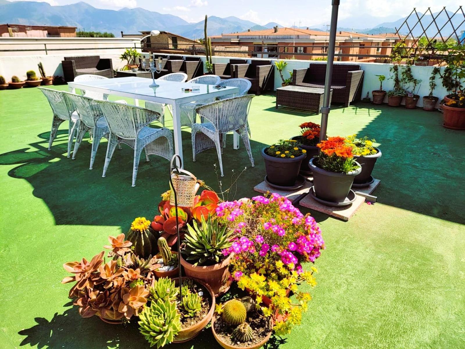 Вилла Palazzo Di Donna Panoramic Terraces And Private Parking Strategic To Amalfi Coast, Pompei, Napoli Sant'Egidio del Monte Albino Экстерьер фото