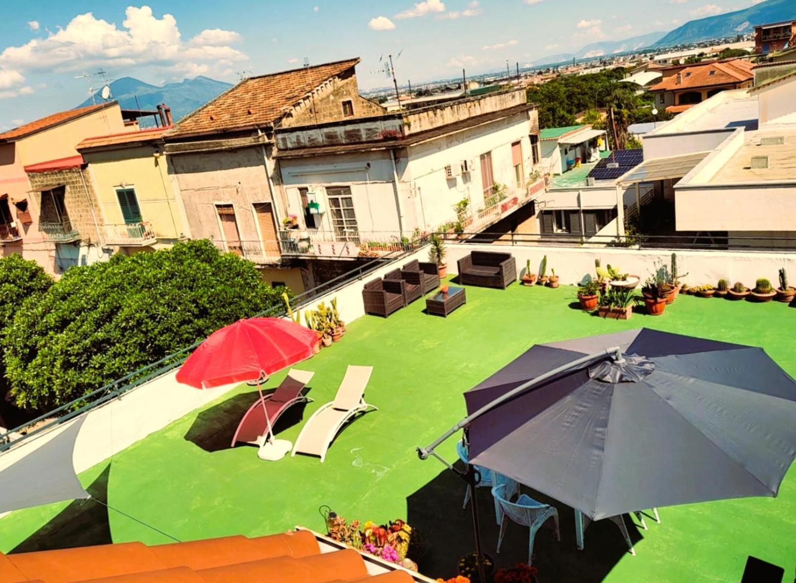 Вилла Palazzo Di Donna Panoramic Terraces And Private Parking Strategic To Amalfi Coast, Pompei, Napoli Sant'Egidio del Monte Albino Экстерьер фото