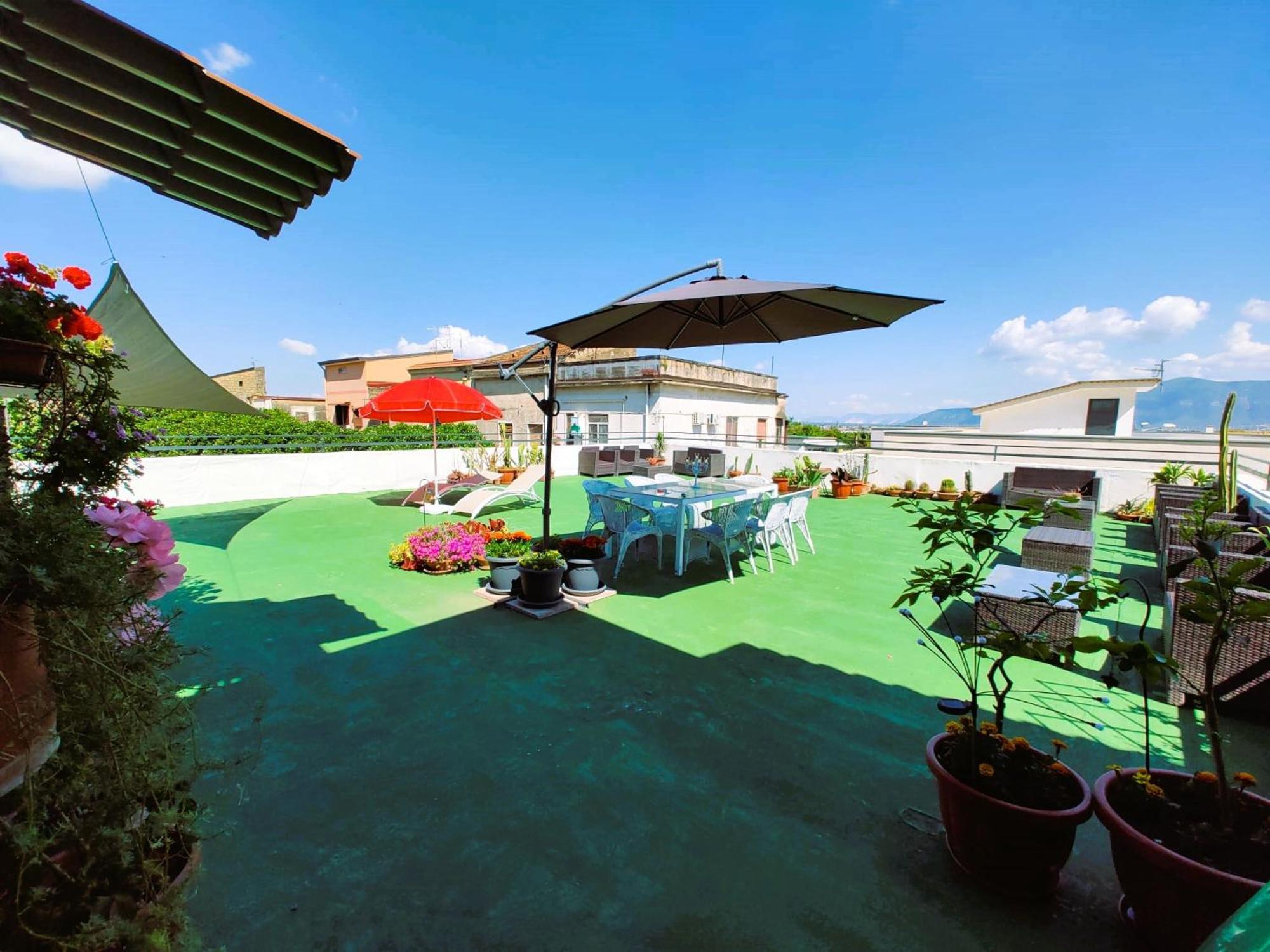 Вилла Palazzo Di Donna Panoramic Terraces And Private Parking Strategic To Amalfi Coast, Pompei, Napoli Sant'Egidio del Monte Albino Экстерьер фото