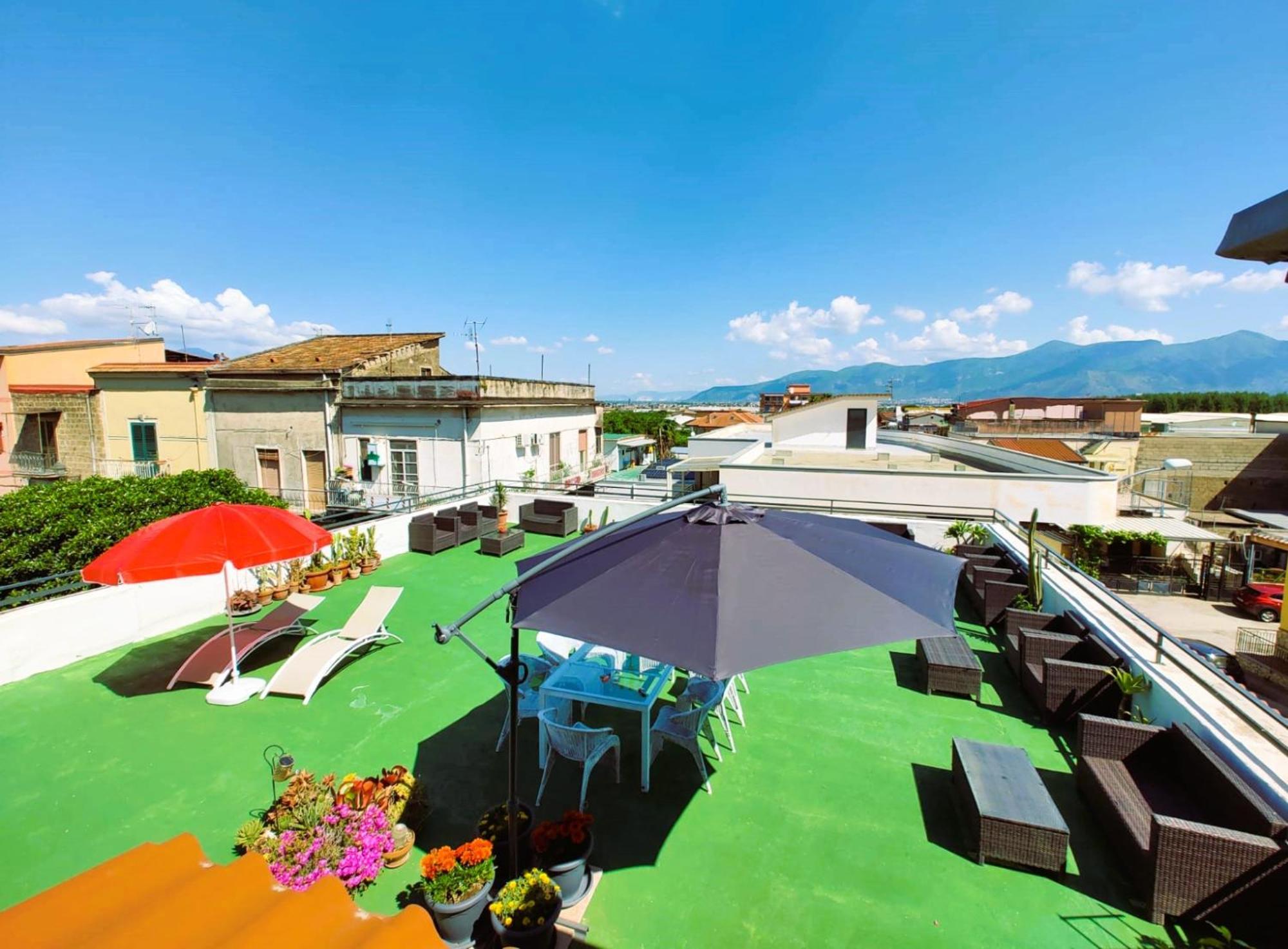 Вилла Palazzo Di Donna Panoramic Terraces And Private Parking Strategic To Amalfi Coast, Pompei, Napoli Sant'Egidio del Monte Albino Экстерьер фото